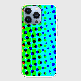 Чехол для iPhone 13 Pro с принтом Цветная кислота ,  |  | абстракция | круги | радуга | цветной | яркий