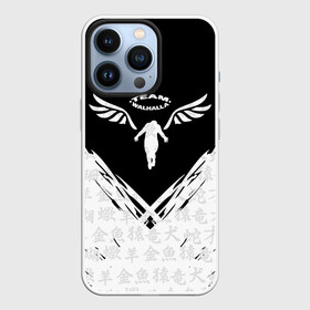 Чехол для iPhone 13 Pro с принтом WALHALLA TEAM, БРЫЗГИ КРАСОК ,  |  | anime | colors | draken | mikey | paints | tokyorevengers | walhalla | аниме | брызги | вальгала | дракен | иероглифы | краски | кэн | майки | манга | мандзиро | микки | рюгудзи | сано | символы | токийские мстители