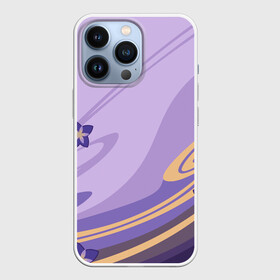 Чехол для iPhone 13 Pro с принтом БААЛ | СЁГУН РАЙДЕН ,  |  | Тематика изображения на принте: anime | baal | game | genshin impact | аниме | архонт | баал | геншин | игра | импакт | инадзума | молитва | молнии | райдэн | сёгун | фиолетовый | эи | электро