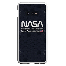 Чехол для Samsung S10E с принтом NASA 3D LOGO   НАСА 3D логотип , Силикон | Область печати: задняя сторона чехла, без боковых панелей | elon | mask | musk | nasa | space x | star | америка | астронавт | звезды | земля | илон | космонавт | космос | луна | марс | маск | наса | планета | ракета | флаг