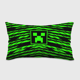 Подушка 3D антистресс с принтом Майнкрафт Крипер   Minecraft Creeper , наволочка — 100% полиэстер, наполнитель — вспененный полистирол | состоит из подушки и наволочки на молнии | creeper | minecraft | tnt | визер | гаст | голем | грифер | крипер | майнкрафт | моб | страж