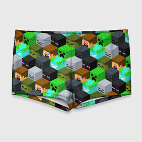 Мужские купальные плавки 3D с принтом MINECRAFT PATTERN МАЙНКРАФТ УЗОР , Полиэстер 85%, Спандекс 15% |  | Тематика изображения на принте: block | craft | creeper | cube | dungeons | game | games | logo | mine | minecraft | miner | pattern | pixel | zombie | блок | геометрия | данжен | зомби | игра | игры | крафт | крипер | кубики | лого | логотип | майкрафт | майн | майнкрафт | 