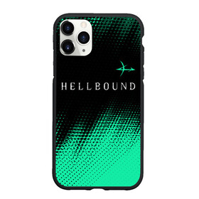 Чехол для iPhone 11 Pro матовый с принтом HELLBOUND   ARROWHEADS   Полутона , Силикон |  | Тематика изображения на принте: arrowheads | bound | hell | hellbound | netflix | series | ада | зов | корейский | культура | монстры | полутона | поп | сериал | сериалы