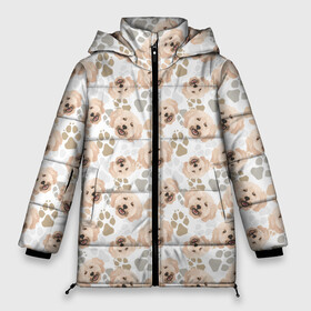 Женская зимняя куртка Oversize с принтом Собака Пудель - (Poodle) , верх — 100% полиэстер; подкладка — 100% полиэстер; утеплитель — 100% полиэстер | длина ниже бедра, силуэт Оверсайз. Есть воротник-стойка, отстегивающийся капюшон и ветрозащитная планка. 

Боковые карманы с листочкой на кнопках и внутренний карман на молнии | dog | dog poodle | miniature poodle | poodle | poodle puppies | royal poodle | белый пудель | год собаки | друг человека | животное | зверь | карликовый пудель | кинолог | королевский пудель | мини пудель | пёс | пудель