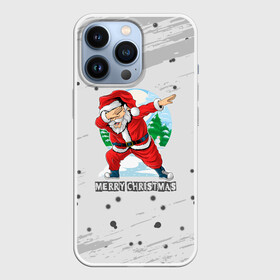 Чехол для iPhone 13 Pro с принтом Merry Christmas Santa Dabbing. ,  |  | 2022 | dabbing | happy new year | merry christmas | santa dabbing | год тигра | зима близко | нг | новогодний | новогодний тигр | новый год | новый год 2022 | рождество | символ 2022 года | снежинки