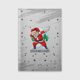 Обложка для автодокументов с принтом Merry Christmas Santa Dabbing. , натуральная кожа |  размер 19,9*13 см; внутри 4 больших “конверта” для документов и один маленький отдел — туда идеально встанут права | 2022 | dabbing | happy new year | merry christmas | santa dabbing | год тигра | зима близко | нг | новогодний | новогодний тигр | новый год | новый год 2022 | рождество | символ 2022 года | снежинки