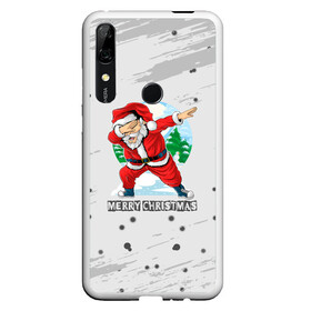 Чехол для Honor P Smart Z с принтом Merry Christmas Santa Dabbing. , Силикон | Область печати: задняя сторона чехла, без боковых панелей | 2022 | dabbing | happy new year | merry christmas | santa dabbing | год тигра | зима близко | нг | новогодний | новогодний тигр | новый год | новый год 2022 | рождество | символ 2022 года | снежинки