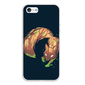 Чехол для iPhone 5/5S матовый с принтом Лисолес , Силикон | Область печати: задняя сторона чехла, без боковых панелей | живо | животинка | животинки | животное | животные | звери | зверки | зверята | лес | лесной зверёк | лис | лиса | лисичка | лисички | лисолес | оранжевая лиса | тайга