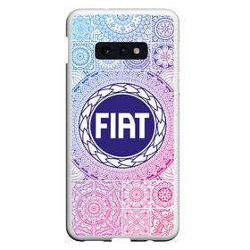 Чехол для Samsung S10E с принтом FIAT BIG LOGO , Силикон | Область печати: задняя сторона чехла, без боковых панелей | Тематика изображения на принте: auto | fiat | logo | авто | автомобиль | ам | лого | логотип | машина | машины | фиат | эмблема