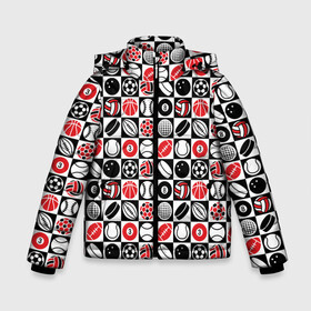 Зимняя куртка для мальчиков 3D с принтом Разные Виды Спорта (SPORT) , ткань верха — 100% полиэстер; подклад — 100% полиэстер, утеплитель — 100% полиэстер | длина ниже бедра, удлиненная спинка, воротник стойка и отстегивающийся капюшон. Есть боковые карманы с листочкой на кнопках, утяжки по низу изделия и внутренний карман на молнии. 

Предусмотрены светоотражающий принт на спинке, радужный светоотражающий элемент на пуллере молнии и на резинке для утяжки | athletics | basketball | football | hockey | sport | volleyball | баскетбол | бейсбол | биатлон | бокс | боулинг | волейбол | гольф | зож | крикет | легкая атлетика | лыжный спорт | мма | плавание | регби | спорт | спортсмен