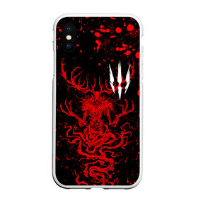 Чехол для iPhone XS Max матовый с принтом THE WITCHER 3 ВЕДЬМАК 3 LESHEN ЛЕШИЙ , Силикон | Область печати: задняя сторона чехла, без боковых панелей | geralt | leshen | the witcher | the witcher wild hunt | witcher | wolf | аард | аксий | белый волк | ведьмак | ведьмак 3 | волк | геральт | игни | ирден | йенифер | каер морхен | квен | леший | охотник | трисс | цири | школа волка