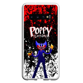 Чехол для Samsung Galaxy S10 с принтом Poppy Playtime длинный Монстр. , Силикон | Область печати: задняя сторона чехла, без боковых панелей | Тематика изображения на принте: poppy playtime | игра | кукла | монстр | плэйтайм | поппи плейтайм | хагги вагги | хоррор