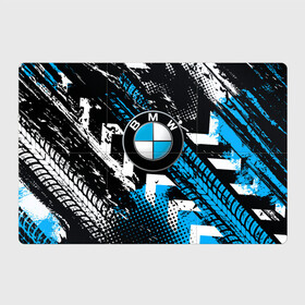 Магнитный плакат 3Х2 с принтом Следы от шин BMW , Полимерный материал с магнитным слоем | 6 деталей размером 9*9 см | bmw | bmw performance | m | motorsport | performance | бмв | моторспорт