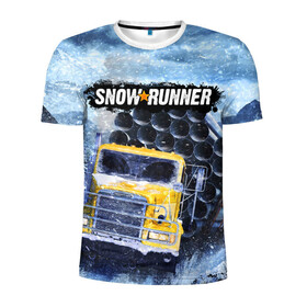 Мужская футболка 3D спортивная с принтом SNOWRUNNER ART СНОУРАННЕР АРТ , 100% полиэстер с улучшенными характеристиками | приталенный силуэт, круглая горловина, широкие плечи, сужается к линии бедра | Тематика изображения на принте: game | snow runner | snowrunner | winter | грузовик | дальнобойщик | зима | игра | лес | симулятор | снег | сноу раннер | сноураннер