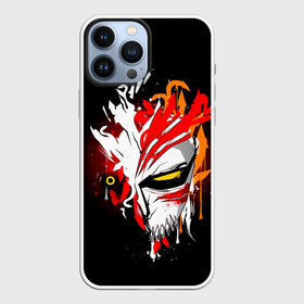 Чехол для iPhone 13 Pro Max с принтом Красочная маска Bleach ,  |  | anime | bleach | kurosaki ichigo | manga | аниме | блеач | блич | бличь | в маске | дом куросаки | итиго | ичиго | ичиго куросаки | каракура | клиника куросаки | кто защищает | куросаки итиго | манга | общество душ