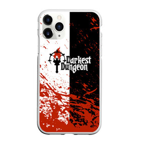 Чехол для iPhone 11 Pro матовый с принтом Darkest Dungeon | DD | Black White Logo , Силикон |  | Тематика изображения на принте: colour of madness | crimson court | darkest dungeon | game | logo | roguelike | shieldbreaker | the shieldbreaker | игра | лого | логотип | ролевая игра | темнейшее подземелье