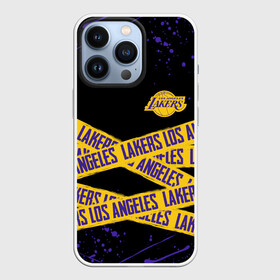 Чехол для iPhone 13 Pro с принтом LAKERS LOGO БРЫЗГИ КРАСОК ,  |  | america | basketball | kobe bryant | la | la lakers | lakers | lines | los angeles lakers | nba | usa | баскетбол | брызги | брызги красок | кобе брайант | краски | линии | лос анджелес лейкерс | нба | полосы | сша