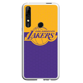 Чехол для Honor P Smart Z с принтом LAKERS LINE HEXAGON SPORT , Силикон | Область печати: задняя сторона чехла, без боковых панелей | Тематика изображения на принте: america | basketball | hexagon | kobe bryant | la | la lakers | lakers | los angeles lakers | nba | usa | баскетбол | гексагон | геометрия | кобе брайант | лос анджелес лейкерс | нба | соты | сша