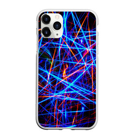 Чехол для iPhone 11 Pro матовый с принтом NEON LINES Glowing Lines Effect , Силикон |  | Тематика изображения на принте: rave neon | живые линии | неновые лучи | неон | неоновая лампа | неоновая ночь | неоновые ленты | неоновые линии разных цветов | неоновый рейв | светящиеся линии | флекс неон | эффект неона