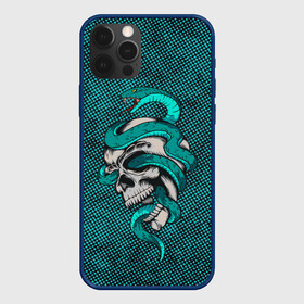 Чехол для iPhone 12 Pro Max с принтом SKULL  SNAKE , Силикон |  | art | bones | dead | death | poison | skull | snake | арт | змеи | змея | кости | череп | черепа | яд | ядовитая