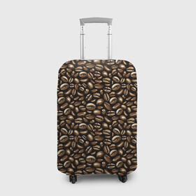Чехол для чемодана 3D с принтом Кофе (Coffee) , 86% полиэфир, 14% спандекс | двустороннее нанесение принта, прорези для ручек и колес | americano | chocolate | coffee | espresso | latte | moccacino | mocha | nescafe | tea | американо | арабика | бариста | бармен | капучино | кофе | кофевар | кофейные зерна | кофейня | кружка кофе | латте | макиато | моккачино | мокко |