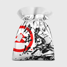 Подарочный 3D мешок с принтом Ghost of Tsushima Самурай , 100% полиэстер | Размер: 29*39 см | Тематика изображения на принте: ghost of tsushima | samurai | игры | призрак цусимы | самурай | япония | японский