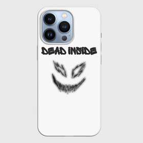 Чехол для iPhone 13 Pro с принтом Zxc Smile ,  |  | dead inside | demon | depression | dota 2 | drain | phonk | smile | tilted | zxc | zxcursed