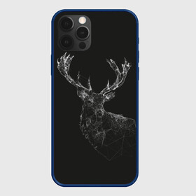 Чехол для iPhone 12 Pro Max с принтом DEER | POLYGONS , Силикон |  | Тематика изображения на принте: abstract | deer | geometry | polygon | абстракция | геометрия | олень | полигоны