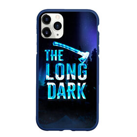 Чехол для iPhone 11 Pro Max матовый с принтом The Long Dark Logo , Силикон |  | alaska | long dark | the long dark | аляска | выживание | длинная тьма | долгая тьма | игра long dark