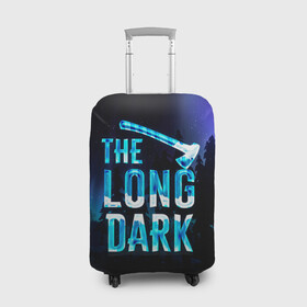 Чехол для чемодана 3D с принтом The Long Dark Logo , 86% полиэфир, 14% спандекс | двустороннее нанесение принта, прорези для ручек и колес | alaska | long dark | the long dark | аляска | выживание | длинная тьма | долгая тьма | игра long dark