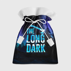Подарочный 3D мешок с принтом The Long Dark Logo , 100% полиэстер | Размер: 29*39 см | Тематика изображения на принте: alaska | long dark | the long dark | аляска | выживание | длинная тьма | долгая тьма | игра long dark