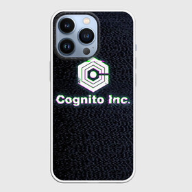 Чехол для iPhone 13 Pro с принтом Экран Cognito Inc ,  |  | знак | лого | надпись | помехи | экран