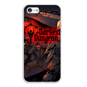 Чехол для iPhone 5/5S матовый с принтом DARKEST DUNGEON   ТЕМНЕЙШЕЕ ПОДЗЕМЕЛЬЕ   ПОДЗЕМЕЛЬЕ АРТ , Силикон | Область печати: задняя сторона чехла, без боковых панелей | darkest dungeon | darkest dungeon 2 | ад | арт | готика | игра | огонь | пламя | темнейшее подземелье | ужасы