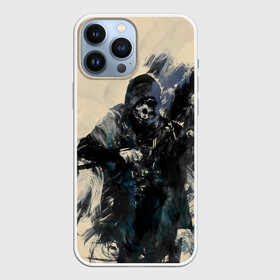 Чехол для iPhone 13 Pro Max с принтом Корво Аттано ,  |  | Тематика изображения на принте: dishonored | disonord | game | games | дисонорд | игра | игры