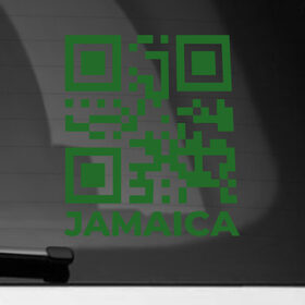 Наклейка на автомобиль с принтом QR Jamaica , ПВХ |  | coronavirus | covid | covid19 | qr code | qr код | sputnik | вакцина | вакцинация | вирус | здоровье | изоляция | иммунитет | карантин | ковид | код | корона | коронавирус | маркировка | маска | матрица | п | пандемия