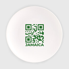 Тарелка с принтом QR Jamaica , фарфор | диаметр - 210 мм
диаметр для нанесения принта - 120 мм | Тематика изображения на принте: coronavirus | covid | covid19 | qr code | qr код | sputnik | вакцина | вакцинация | вирус | здоровье | изоляция | иммунитет | карантин | ковид | код | корона | коронавирус | маркировка | маска | матрица | п | пандемия