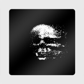 Магнит виниловый Квадрат с принтом Skulls glitch , полимерный материал с магнитным слоем | размер 9*9 см, закругленные углы | Тематика изображения на принте: dark | fashion | glitch | hype | skull | глитч | мода | тёмный | хайп | череп