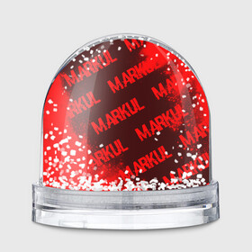 Игрушка Снежный шар с принтом Markul   Краска , Пластик | Изображение внутри шара печатается на глянцевой фотобумаге с двух сторон | markul | music | rap | краска | краски | маркул | маркуль | музыка | рэп | рэпер | рэперы | рэпперы | хип | хип хоп | хоп