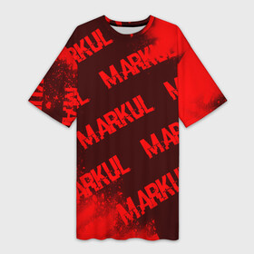 Платье-футболка 3D с принтом Markul  Краска ,  |  | markul | music | rap | краска | краски | маркул | маркуль | музыка | рэп | рэпер | рэперы | рэпперы | хип | хип хоп | хоп