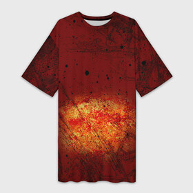Платье-футболка 3D с принтом Взрыв на Марсе ,  |  | Тематика изображения на принте: атмосфера марса | атомный взрыв | жизнь на марсе | колонизация марса | космос | красная планета | непознанное | планета марс | приземление на марс | тайны космоса | экспедиция на марс