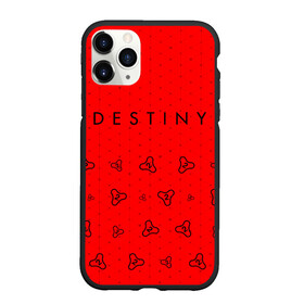 Чехол для iPhone 11 Pro матовый с принтом ДЕСТИНИ 2   Треугольники , Силикон |  | destiny | destiny 2 | logo | mmo | mmorpg | online | rpg | дестини | дестини 2 | игра | игры | лого | логотип | ммо | мморпг | онлайн | паттерн | рпг | символ | символы | треугольники