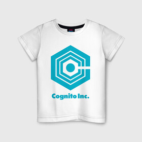 Детская футболка хлопок с принтом Корпорация Заговор Cognito Inc , 100% хлопок | круглый вырез горловины, полуприлегающий силуэт, длина до линии бедер | cognito inc | inside job | shadow government | когнито | корпорация заговор | мультфильм | рейган ридли | теневое правительство | теории заговора