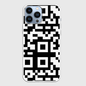 Чехол для iPhone 13 Pro Max с принтом qr code куаркод ,  |  | covid | qr code | антикороновирус | ковид | куаркод | привика