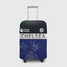 Чехол для чемодана 3D с принтом FC Chelsea London | ФК Челси Лонон , 86% полиэфир, 14% спандекс | двустороннее нанесение принта, прорези для ручек и колес | blue | champion | chelsea | club | football | lions | london | soccer | sport | англия | аристократы | британия | клуб | лондон | львы | синие | спорт | футбол | челси | чемпион