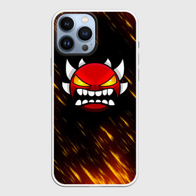 Чехол для iPhone 13 Pro Max с принтом [Geometry Dash]   Неоновые штрихи ,  |  | 2d | arcade | demon | game | geometry dash | levels | meltdown | robtop | smile | аркада | геометрический тире | демон | раннер | смайлы | уровни | эмоции