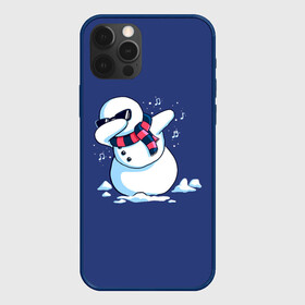 Чехол для iPhone 12 Pro Max с принтом Dab Snowman in a scarf , Силикон |  | Тематика изображения на принте: 2022 | 22 | christmas | dab | dub | new | notes | scarf | snow | snowman | snowy | woman | year | баба | год | даб | новый | ноты | очки | рождество | снег | снеговик | снежная | шарф