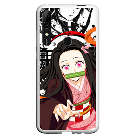 Чехол для Honor P Smart Z с принтом Nezuko Kimetsu no Yaiba , Силикон | Область печати: задняя сторона чехла, без боковых панелей | anime | demon slayer | kimetsu no yaiba | nezuko | аниме | клинок рассекающий демонов | клинок уничтожающий демонов | манга | нэдзуко