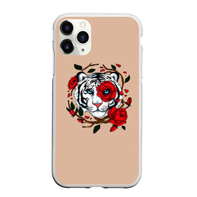 Чехол для iPhone 11 Pro матовый с принтом White Tiger Symbol , Силикон |  | blue | christmas | eyes | face | flowers | glow | muzzle | new | rose | snow | symbol | tiger | tulip | white | winter | year | белый | глаза | год | года | зима | лицо | нового | новый | рождество | свечение | символ | синее | тигр | тигра