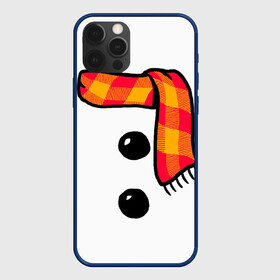 Чехол для iPhone 12 Pro Max с принтом Snowman Outfit , Силикон |  | Тематика изображения на принте: attributes | buttons | christmas | new | scarf | snow | snowman | snowy | woman | year | атрибутика | баба | год | новый | пуговица | пуговицы | рождество | снег | снеговик | снежная | шарф