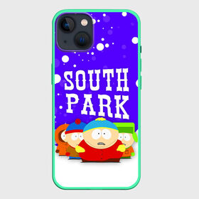 Чехол для iPhone 13 с принтом SOUTH PARK   ЮЖНЫЙ ПАРК ,  |  | eric cartman | park | south | south park | кайл | картман | картмен | кени | кеннет | кенни | они убили кени | парк | саус парк | сволочи | стэнли | эрик | южный | южный парк